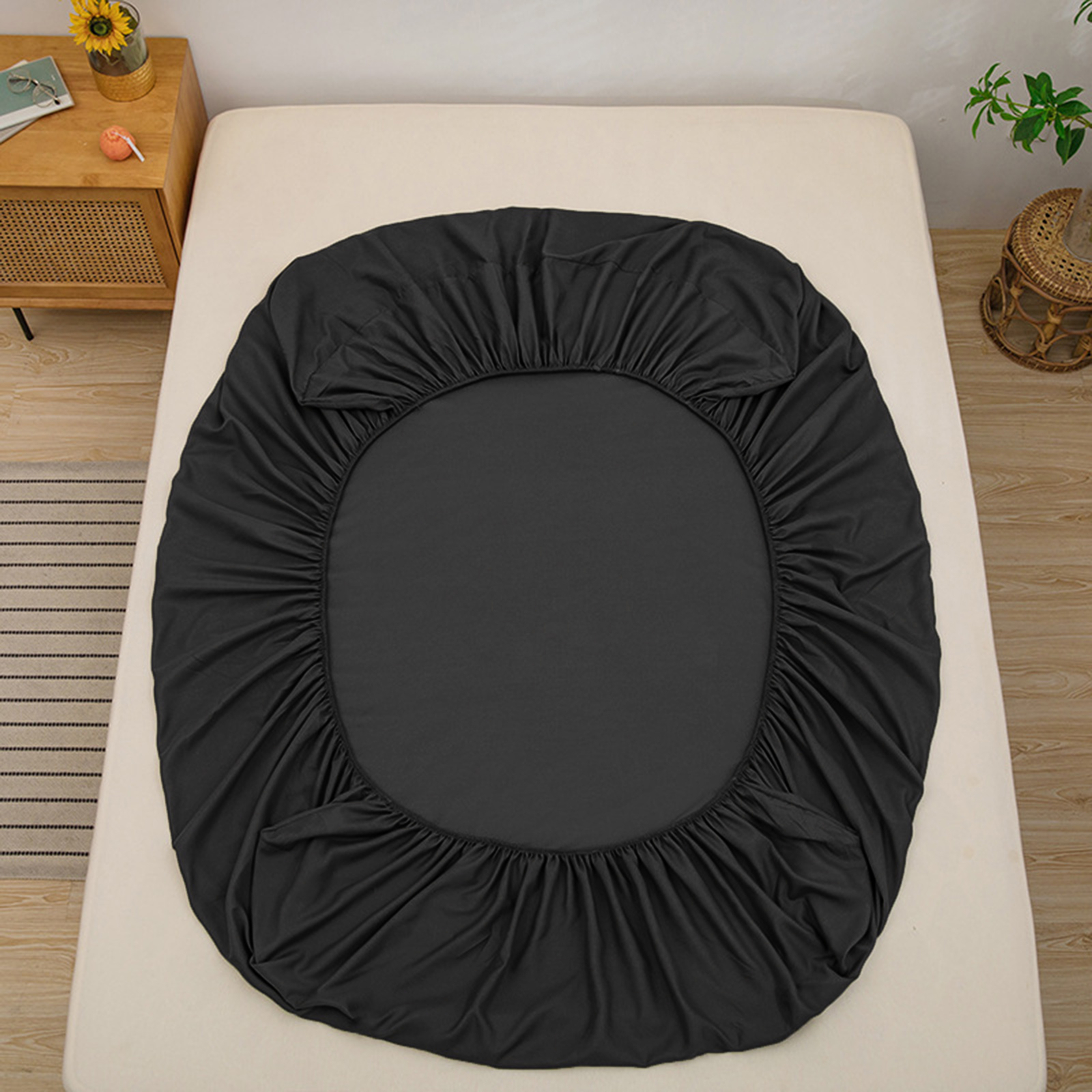 Mattress Protector Mattress Protector Mattress Protector with Band for Twin-image