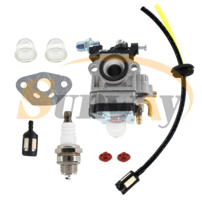 Carburatore 11mm Carb 2-Tempi per Tagliasiepi Multiutensile 22cc 26cc 33cc 34cc Motori Decespugliatore Trimmer Carburatore Carburatore 11mm Carb 2-Tempi per Tagliasiepi Multiutensile 22cc 26cc 33cc 34cc Motori Decespugliatore Trimmer Carburatore