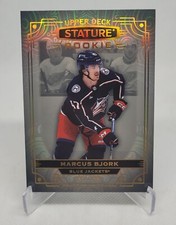 2022-23 Upper Deck Stature - Rookies #110 Marcus Bjork /399 (RC)