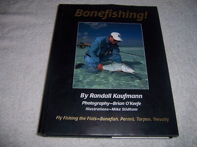 Bonefishing! Randall Kaufmann hc/dj fly fishing permit tarpon trevally