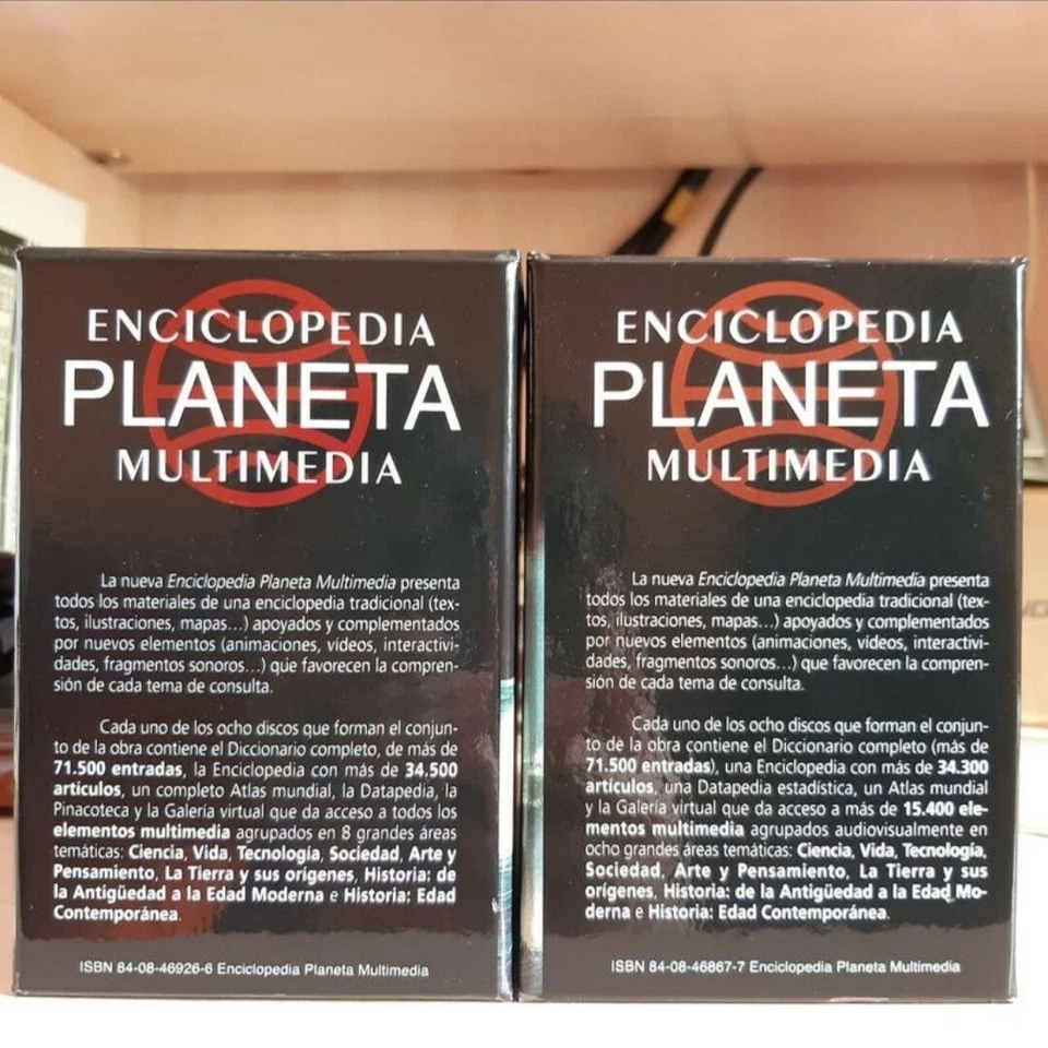 Enciclopedia Planeta Multimedia 16 CD-ROM + 3 DVDs  - Imagen 3 de 4