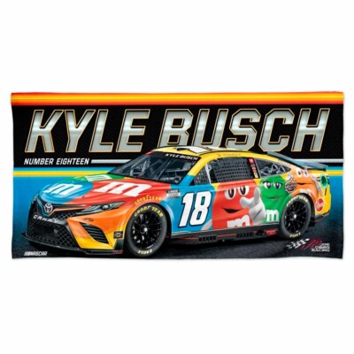 Kyle Busch #18 2022 Spectra #18 Nascar Car Racing 3x5 FT Flag Wall Decore Banner