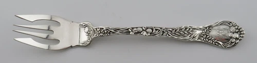 Gorham Meadow Pattern Sterling 6 3/4" Fish Fork - #9843