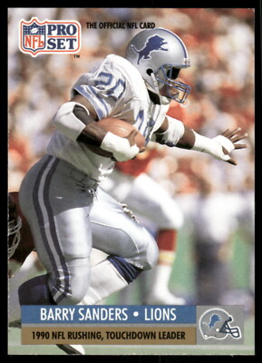 1991 Pro Set #10 Barry Sanders