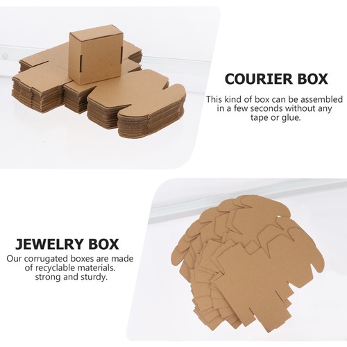 25pcs Storage Box Jewelry Present Box Cardboard Boxes Cardboard Mailing Boxes - Picture 3 of 12