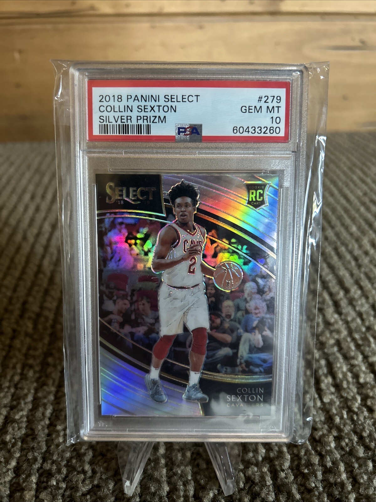 2018 Collin Sexton Select Courtside Silver PSA 10