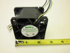 Nidec UltraFlo Fan V60E12BS1B5-07A017 60mm 60x60x38 mm 71.3 CFM Server Fan