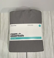 Sheet Set Full Room Essential Gray