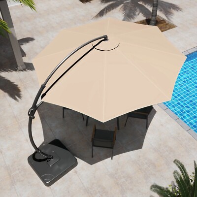 15 ft patio umbrella with stand 15 ft. Double Sided Market Patio Umbrella with Base