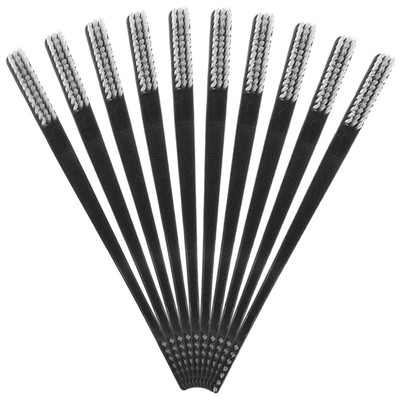  10-teilige Spaltbürste, Metalloberflächen-Reinigungsbürsten,