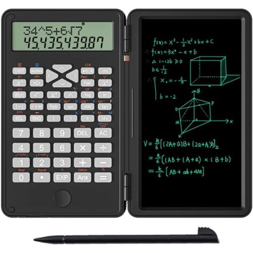 Scientific Calculator with LCD Writing Tablet | Dual-Function, Portable, Student - Picture 9 of 11