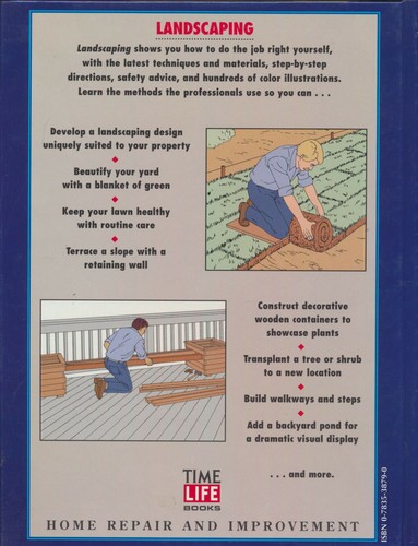 Landscaping: Time-Life Home Repair and Improvement Series : LIKE NEW - Imagen 2 de 2
