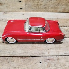 1953 Vintage Chevy Corvette Heavy Gauge Sedan Toy Model BBU-507 License Plate