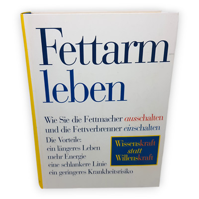 Fettarm leben Cooper Gesundheit Fettmacher Fettverbrenner Bechtermünz Buch 2000