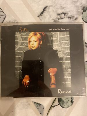 Faith Evans - You Used To Love Me (Remix) Rare RnB CD Single Bad Boy Records