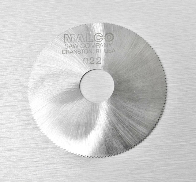 Jewelers Slotting Saws Malco Saw Blade 2" High Speed Circular Saw