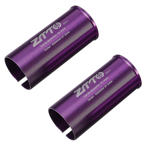 2Pcs bike parts replacement Reducing Sleeve Shim Bike Seatpost Tube Adapter Bike - Picture 7 of 12