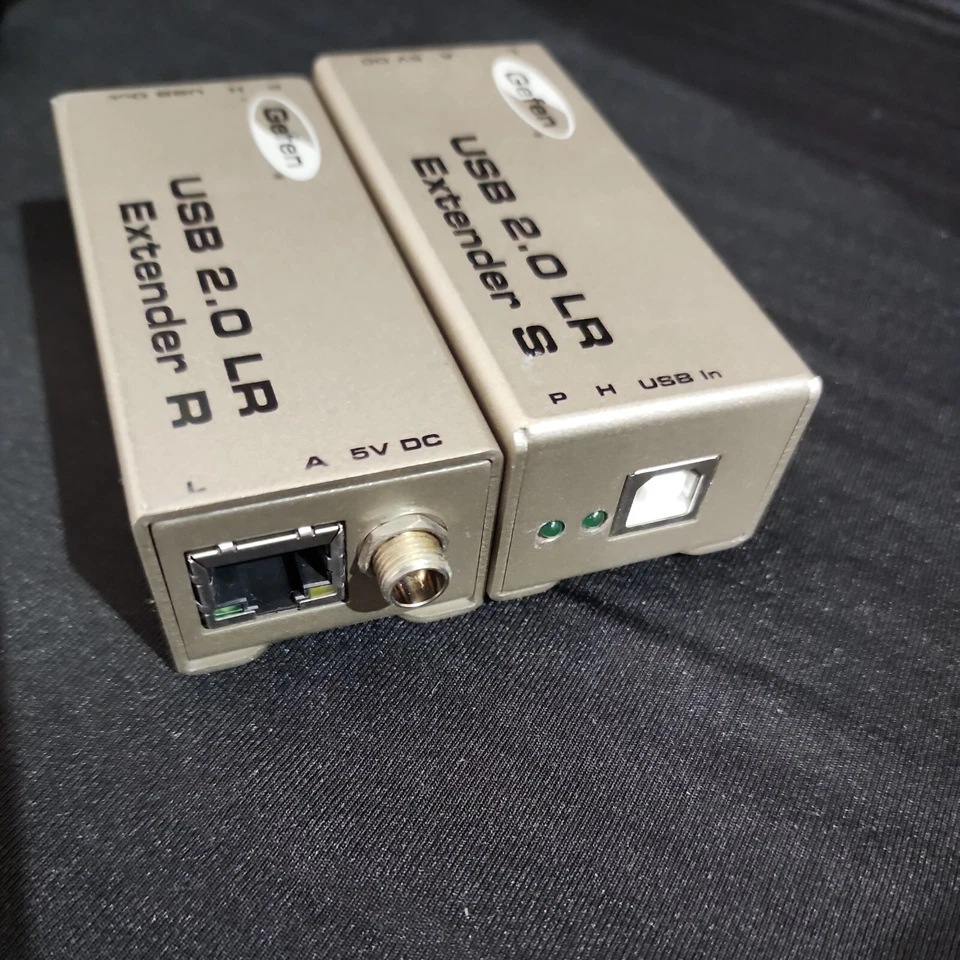Gefen EXT-USB2.0-LR Cat5 USB 2.0 Extender S & R con cables de alimentación Foto 3 de 4