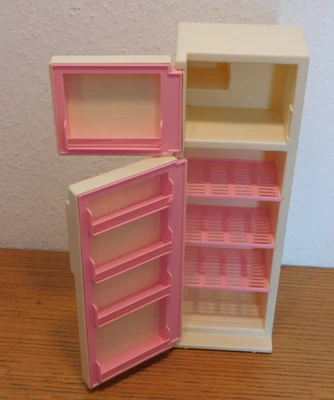 vintage FRIGO REFRIGERATEUR 1987 Sweet Roses poupée BARBIE MATTEL 4776 fridge - Photo 1/4