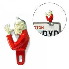 El Diablo Tall Devil License Plate Topper muscle cars hot rods rat rods