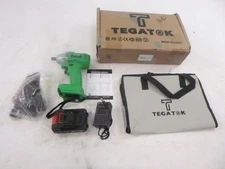 Tegatok 20V 2200RPM Cordless Drill Set CW-20C w/ Battery& Charger& Drill Bit Set