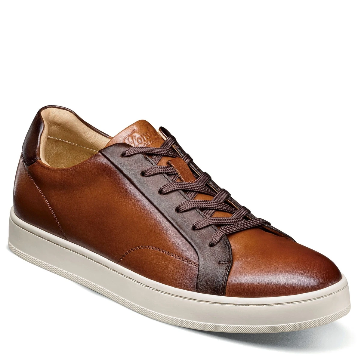 Brown Leather Upper Florsheim Casual Shoes for Men for sale  display picture 2