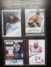NHL Future Watch Auto Lot Plus Panini Contenders Rookie Auto Marcus Johansson