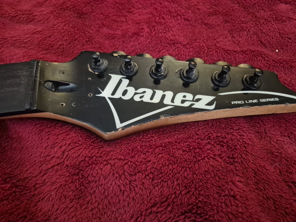 Mástil de guitarra Ibanez Pro Line PR1440 22 trastes diapasón ébano MIJ hecho en Japón  Foto 4 de 4