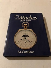 Watches, 1850-1980 by Cutmore, M. Hardback Book The Fast Free Shipping