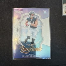 Panini Select 2025 Rookie Cards Loveland Bears Warren Colts Taylor Jets