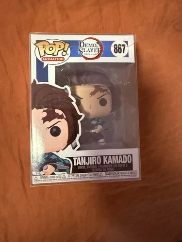 Funko Pop! Vinyl: Demon Slayer:  - Tanjiro Kamado #867 w/ Protector New MINT
