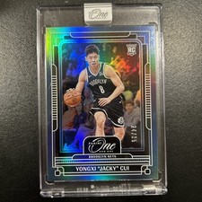 Yongxi “Jacky” Cui Panini One And One Blue /35 RC