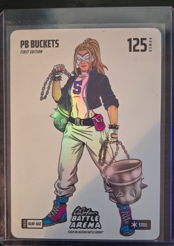 2026 Bo Jackson Battle Arena Blizzard Battle Foil #BLBF-602 “PB Buckets” GM