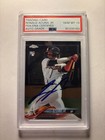 2018 Topps Chrome Refractor #193 Ronald Acuna Jr. RC PSA/DNA Auto GEM MINT 10