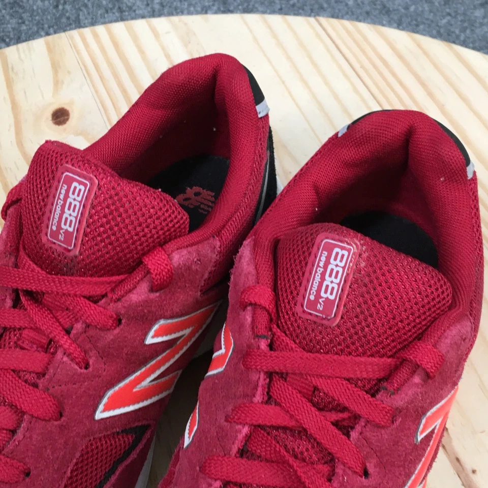 New Balance Zapatos Jóvenes 6 Niños 888v2 Tenis para Correr Granate Con Cordones GH888CB2 Foto 4 de 4