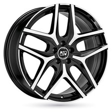 1x MSW (OZ) MSW 40 gloss black full polished 9.0Jx20 5x112 ET35