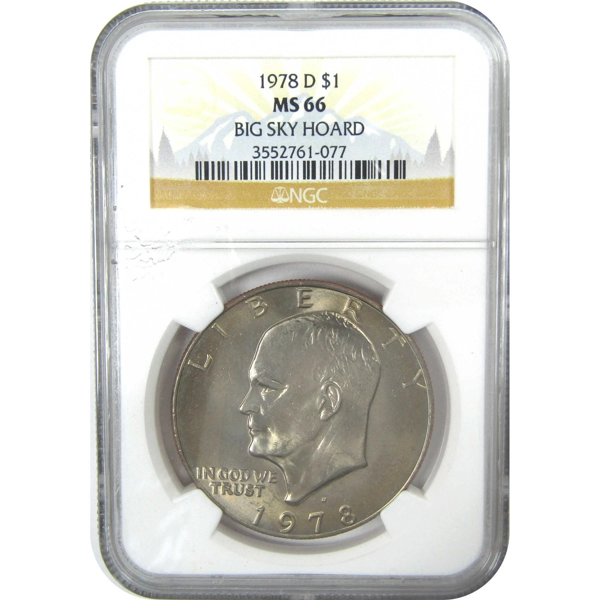 MS 66 Graded 1978 Eisenhower Dollars (1971-1978) for sale | eBay