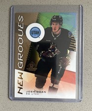 2024-25 SP Game Used JOSH DOAN New Grooves Gold Rookie- Utah Mammoth