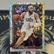 2025-26 Topps Basketball Flagship MAX STRUS #84 CRACKLEBOARD Parallel Cavaliers