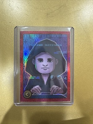 RARE RUBY GEM QUANTATIVE ANALYSIS  #55 2025 Cardsmiths Currency Series 5  #19/25