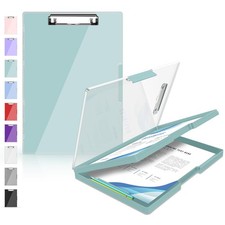 Clipboard with Storage Heavy Duty 8.5x11 Dry Erase Nursing Clipboards