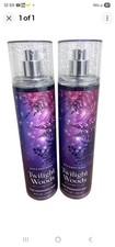 SET OF 2 Bath  Body Works TWILIGHT WOODS Fine Fragrance Mist Spray NEW RARE 