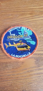 ecussons securite civile dragon 17