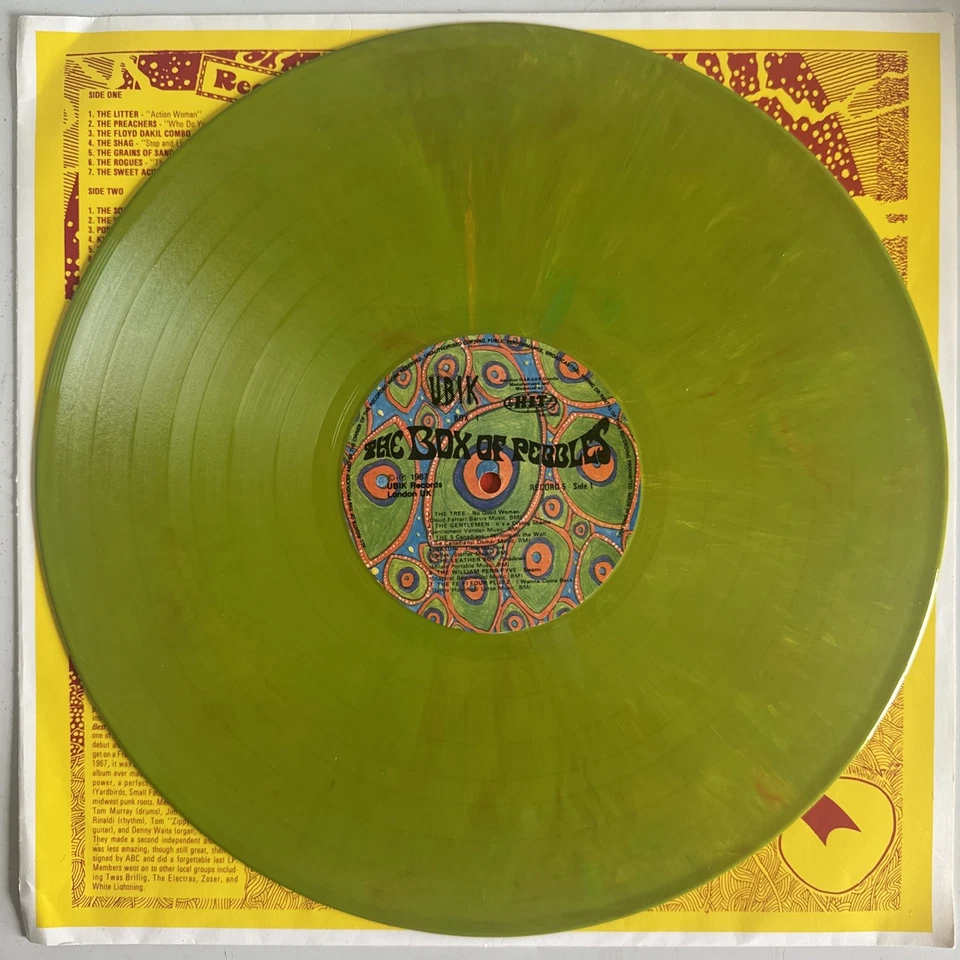 PEBBLES BOX VINYL 5 LP BOX SET UK 1987 MULTI COLOUR VINYLS PRO CLEANED - Image 3 of 4