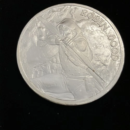 SilverTowne Mint Medieval Legends Series Robin Hood 1oz .999 Fine Silver Round B