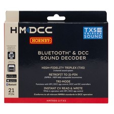 Hornby R7322 HM7000 21TXS: Bluetooth� & DCC Sound Decoder (21-pin)