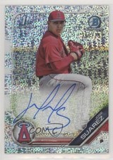 2019 Bowman Chrome Prospect Speckle Refractor /299 Jose Suarez #CPA-JS Auto 2x4