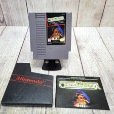 Chessmaster Nintendo NES 1989 Dust Cover/Sleeve Manual
