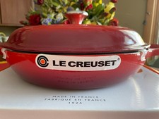 Le Creuset Signature Cast Iron 3.5 Quart Braiser Cerise  NEW  Enameled Cherry