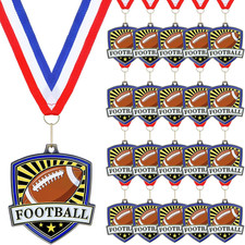 10/20 /30/40 Pcs Award Medals Bulk Sports Medals with Neck Ribbons 2.4 Inch Winn